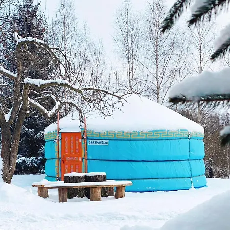 Luxusní stan Caloroczne Jurty Mongolskie - 